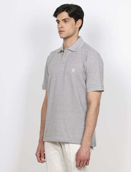 Polo in cotone nido d'ape luigi fusaro