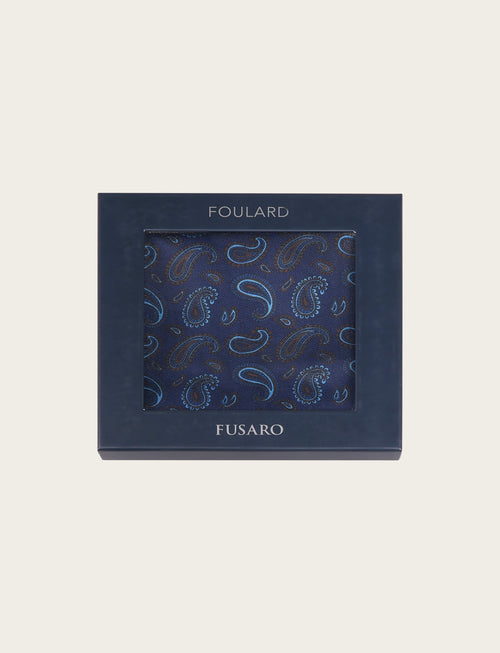 Foulard fantasia paisley luigi fusaro