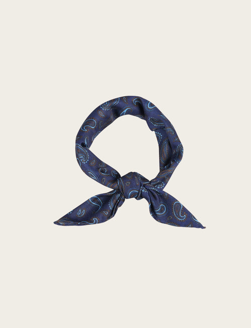 Foulard fantasia paisley luigi fusaro