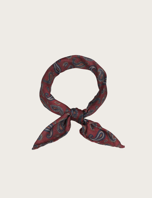 Foulard fantasia paisley luigi fusaro