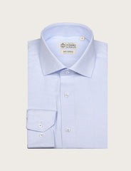 Camicia in cotone operato