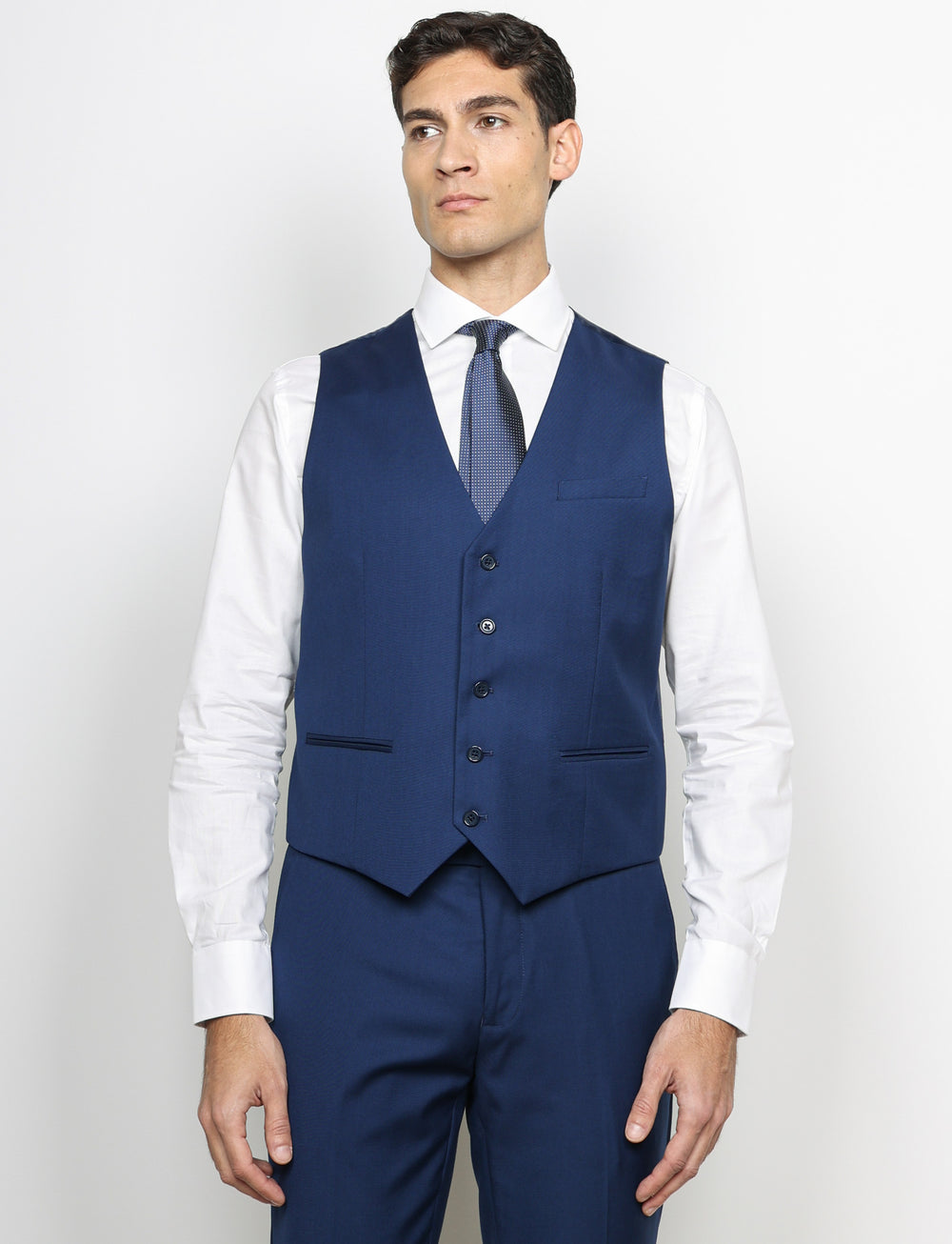 Gilet classico tinta unita