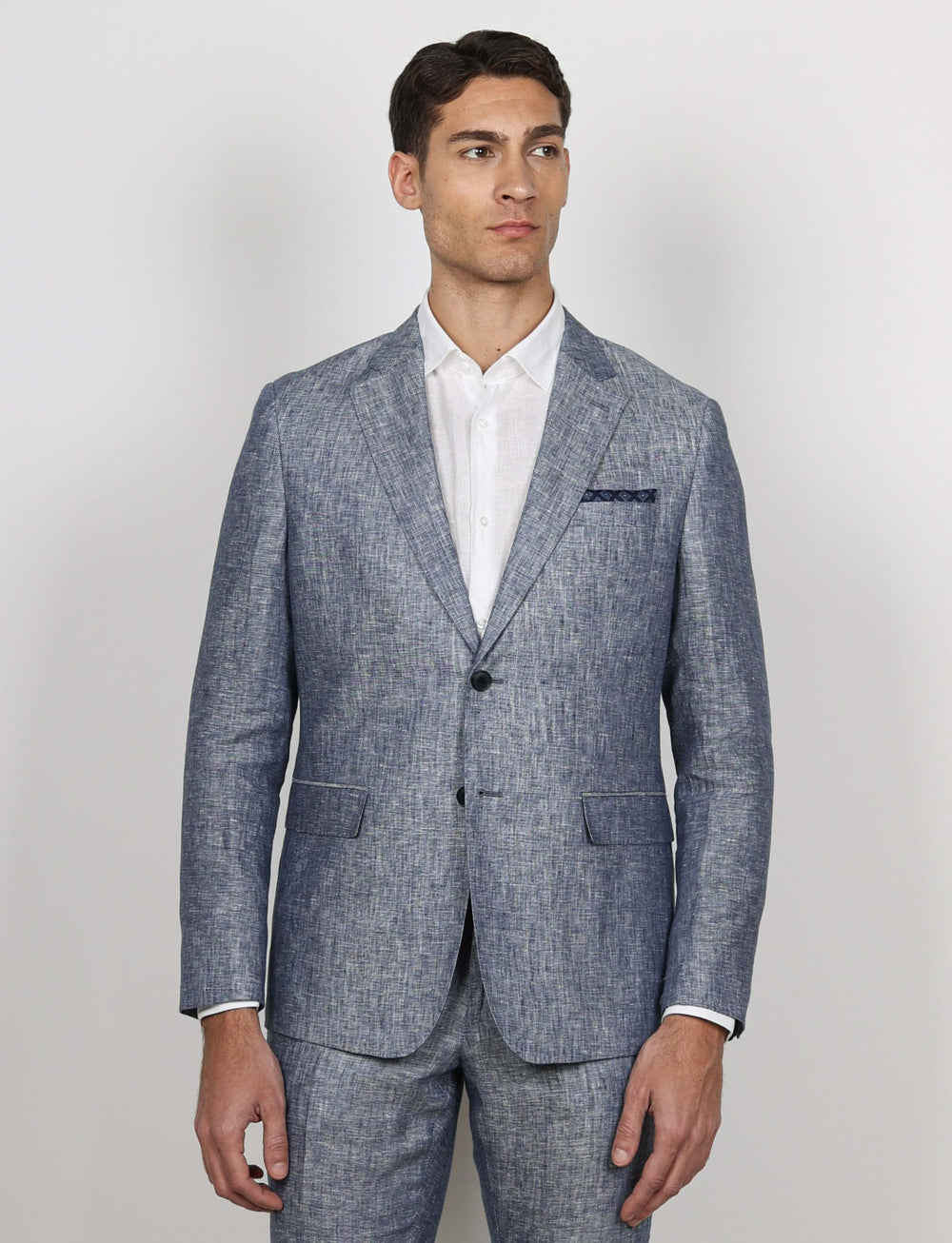 Giacca in lino mélange