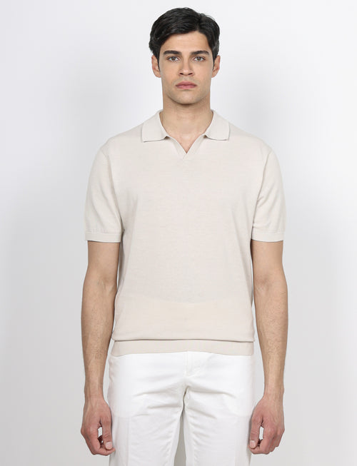 Polo in cotone leggero_Luigi Fusaro