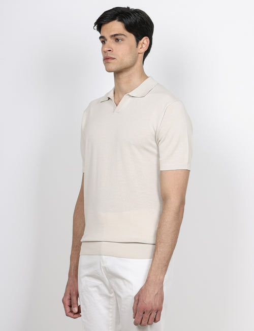 Polo in cotone leggero_Luigi Fusaro