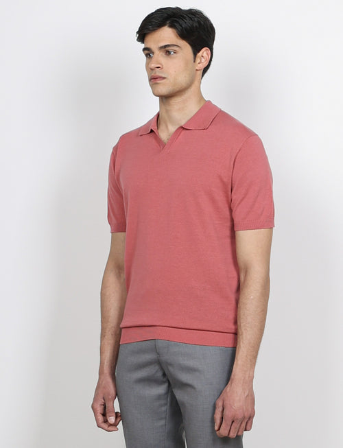 Polo in cotone leggero_Luigi Fusaro