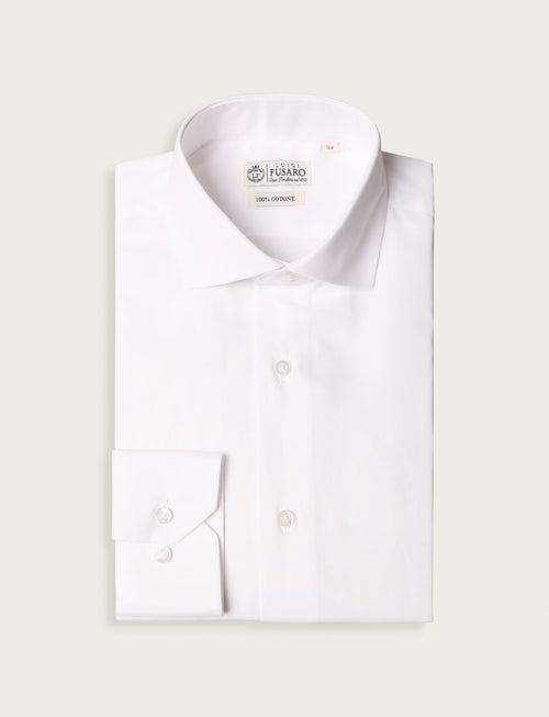 Camicia in cotone fil a fil Luigi Fusaro