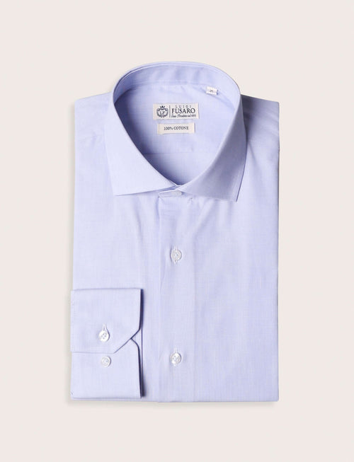 Camicia in cotone fil a fil luigi fusaro