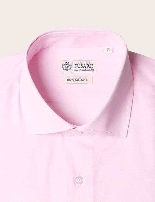 Camicia in cotone fil a fil luigi fusaro