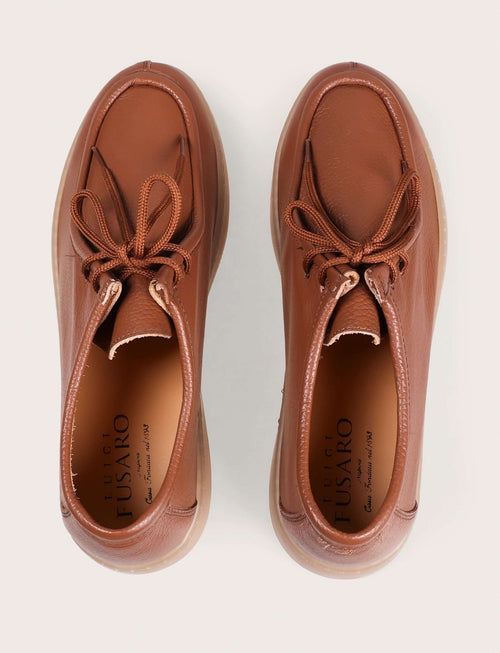 Scarpe stringate in pelle bottalata luigi fusaro