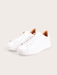 Sneakers in pelle nappa