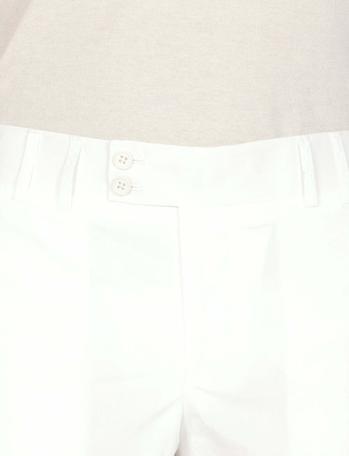 Bermuda classici in cotone tinta unita luigi fusaro