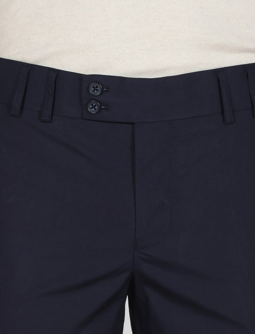 Bermuda classici in cotone tinta unita |Colore:Blu