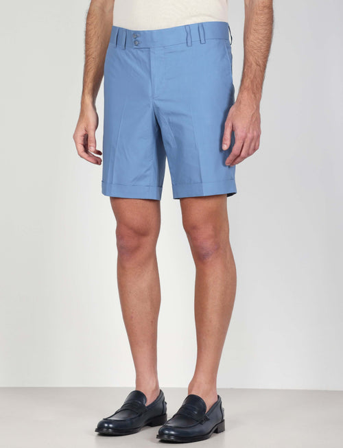 Bermuda classici in cotone tinta unita luigi fusaro