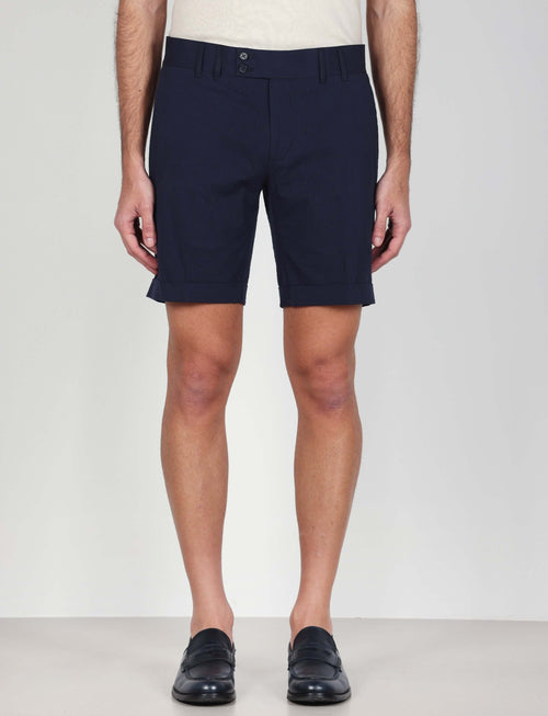 Bermuda in cotone goffrato luigi fusaro