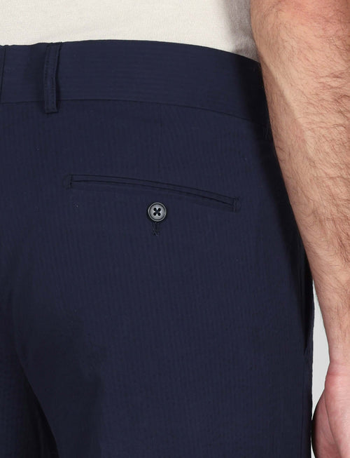 Bermuda in cotone goffrato luigi fusaro