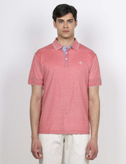 Polo in cotone nido d'ape