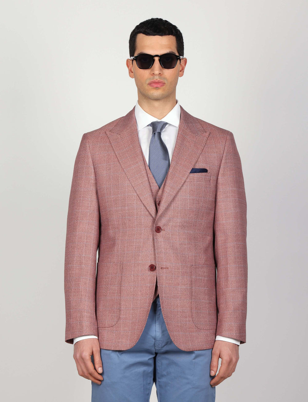 Giacca principe di galles Drop 6