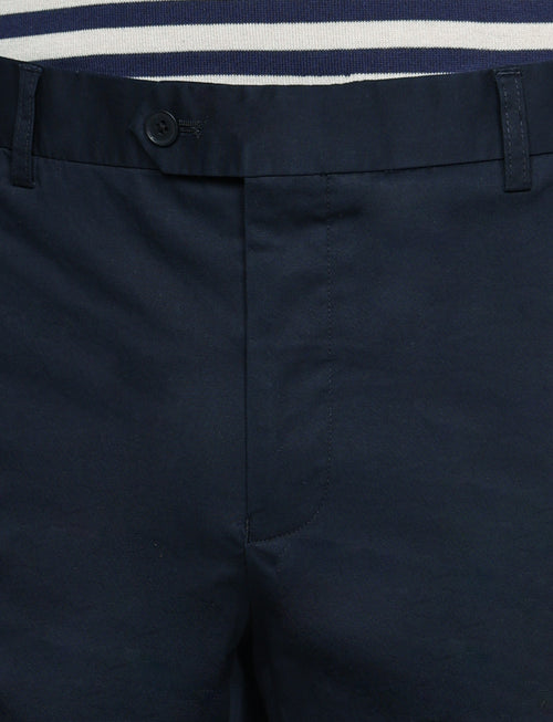 Pantaloni tinta unita in cotone stretch