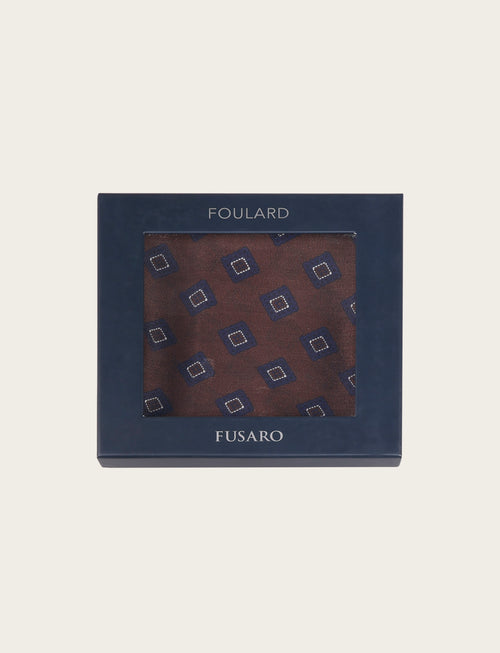 Foulard fantasia geometrica all over