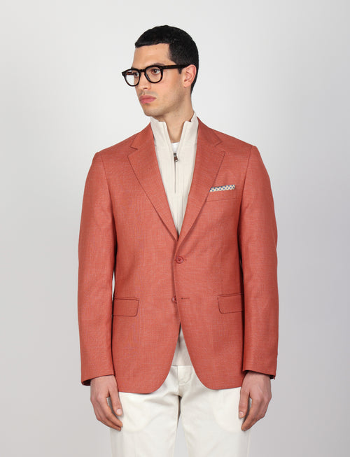 Giacca punto a spillo Drop 6 |Colore:Coccio