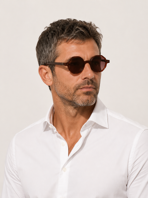 Occhiali da sole modello Vinci |Colore:Corallo