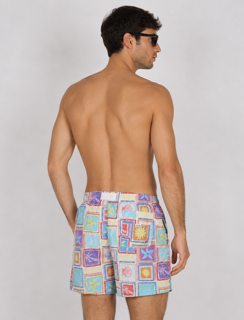 Costume da bagno fantasia Hawaii |Colore:Multicolor