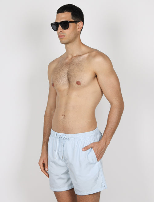 Costume da bagno tinta unita |Colore:Celeste