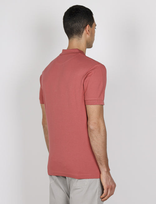 Polo in cotone tinta unita |Colore:Cipria