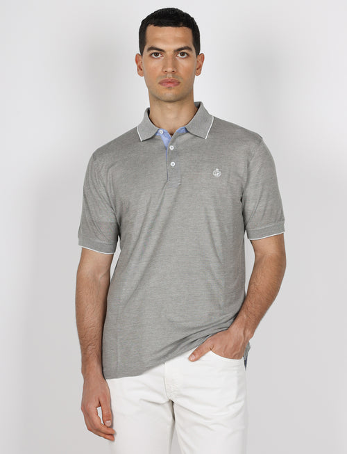 Polo in cotone nido d'ape |Colore:Verde