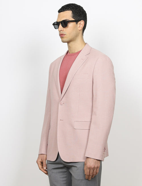 Giacca in tessuto dobby |Colore:Rosa antico