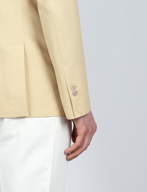 Giacca in tessuto dobby |Colore:Giallo