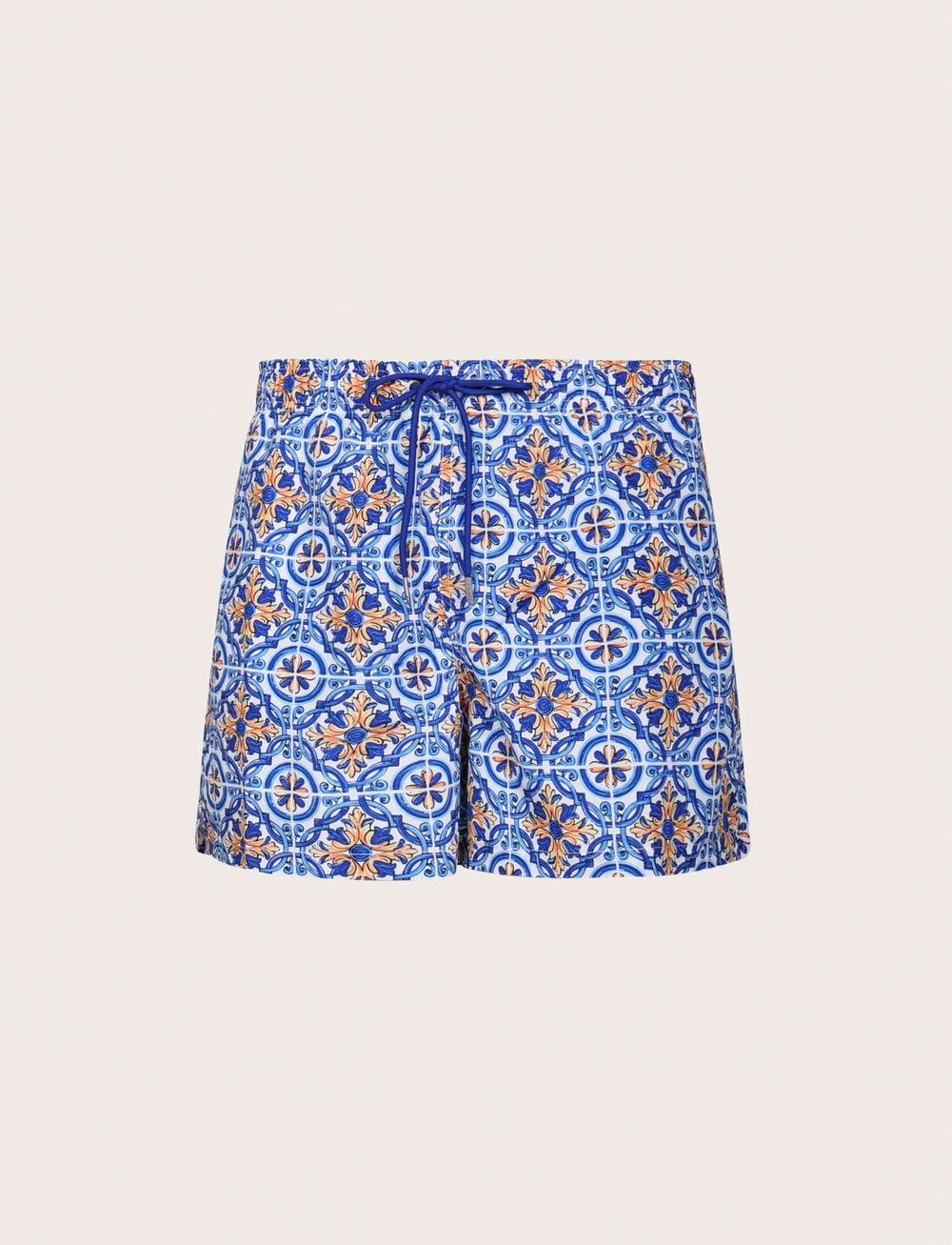 Costume da bagno fantasia mediterranea blu