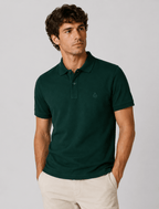 Polo in cotone tinta unita |Colore:Verde inglese