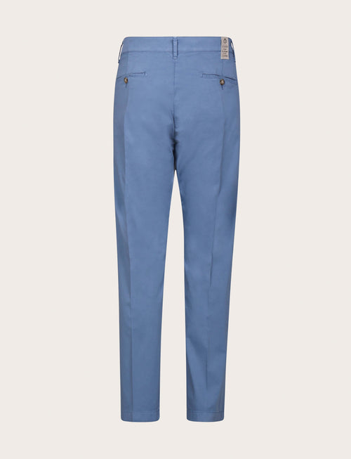 Pantaloni chino in cotone elasticizzato |Colore:Jeans