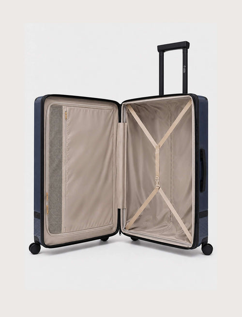 Trolley cabina rigido 57 cm 4 ruote |Colore:Blu