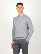 Maglia girocollo 100% cashmere Luigi Fusaro