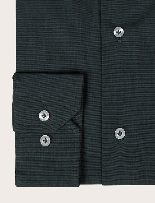 Camicia in 100% cotone fil a fil |Colore:Verde inglese