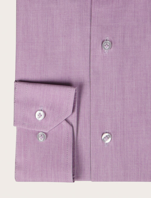 Camicia in 100% cotone fil a fil |Colore:Violette