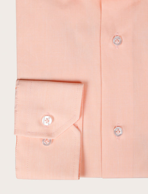 Camicia in 100% cotone fil a fil |Colore:Arancio