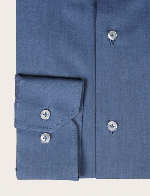 Camicia in cotone twill |Colore:Denim