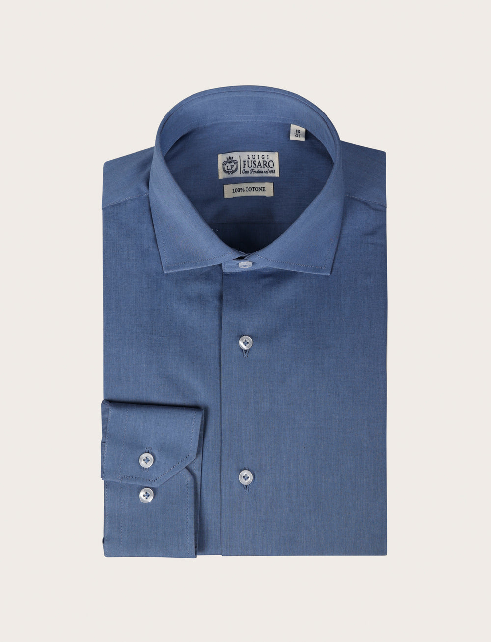 Camicia in cotone twill