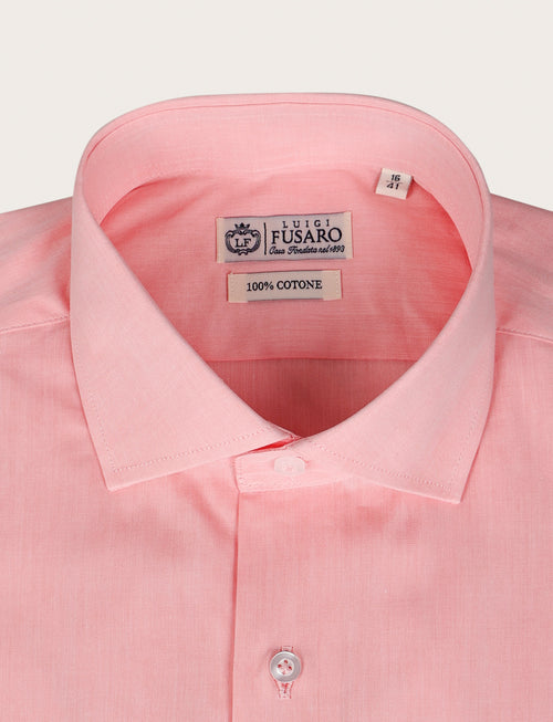 Camicia in cotone twill |Colore:Arancio