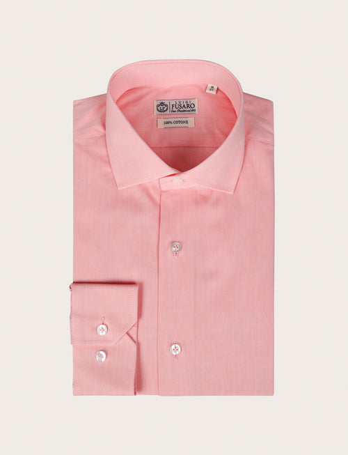 Camicia in cotone twill |Colore:Arancio