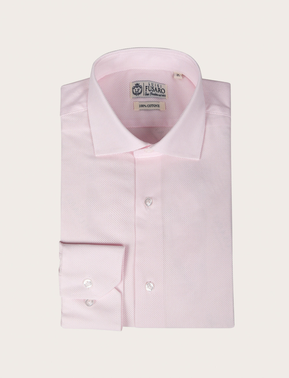 Camicia in cotone giro inglese