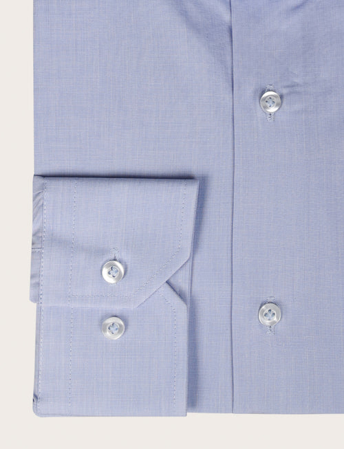 Camicia in cotone operato |Colore:Celeste