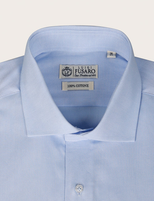 Camicia oxford in cotone |Colore:Celeste