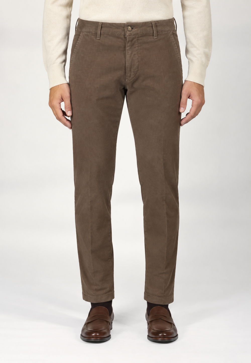 Pantalone in fustagno dobby