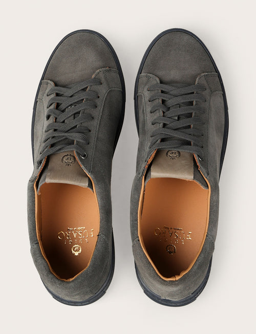 Sneakers in camoscio |Colore:Grigio