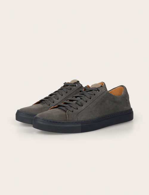 Sneakers in camoscio |Colore:Grigio